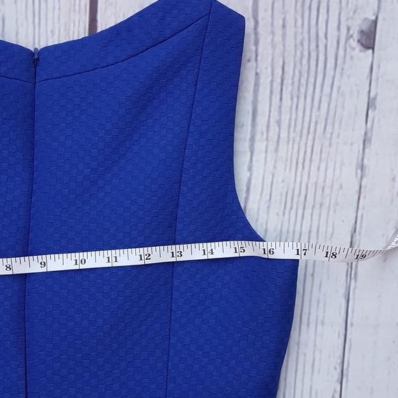 Tahari Arthur S Levine Blue Dress - Picture 3 of 10
